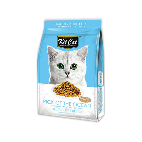 Kit Cat Dry Food for Adult Cats Pick Of The Ocean (Urinary Care) 1.2kg