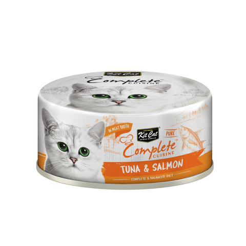 Kit Cat Complete Cuisine Tuna & Salmon 70g