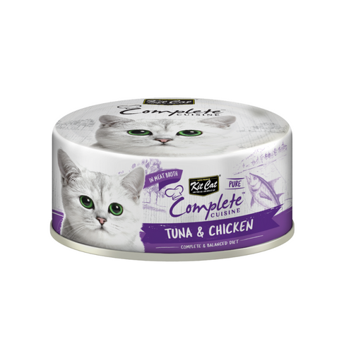 Kit Cat Complete Cuisine Tuna & Chicken 70g