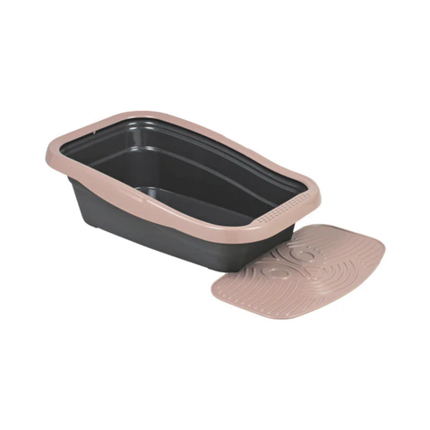 MPS Netta Maxi  Closed Litter Box With Scoop And Filter - Mixed Colors