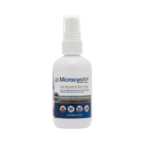 Microcyn AH Cat Wound & Skin Care Spray 89ml