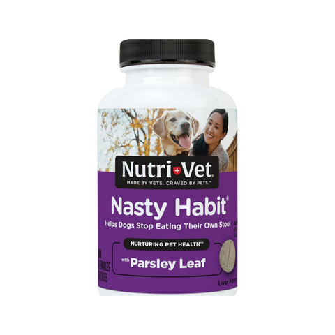 Nutri-Vet Stops Nasty Habit for Dogs 60 Tablets