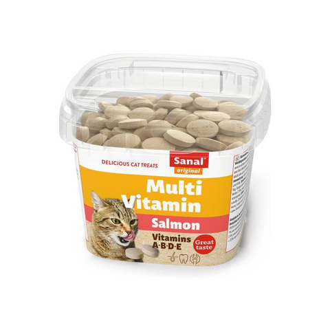 Sanal Multi Vitamin Salmon for Cats 100g