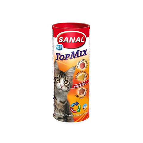 Sanal Topmix (Salmon-Beef-Chicken) for Cats 240g