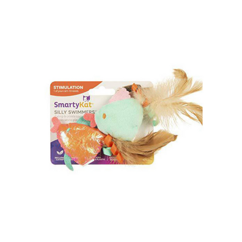 SmartyKat Gold Fish Set of 2 Toy for Cats