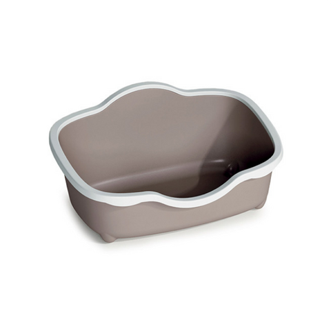 Stephanplast Toilette Chic Open Litter Tray - Gray