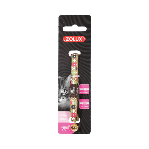 Zolux Arrow Nylon Regular Collar Chocolate - بني