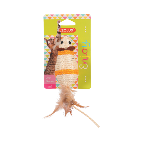 Zolux Cat Toy Sisal Mouse