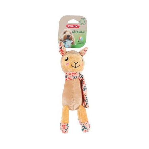 Zolux Jouet Pelu Chiq Lama Debout Dog Toy