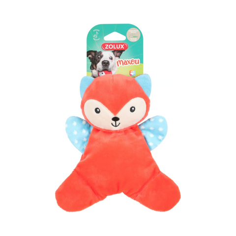 Zolux Maxou Plush Toy Cuddly Orange Toy