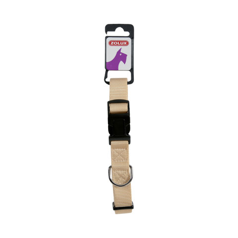 Zolux Nylon Collar REGL 25MM - Beige