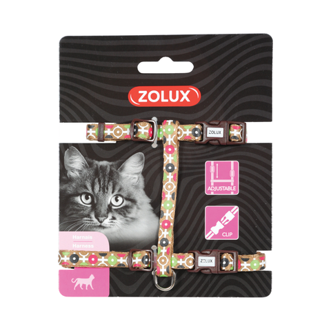 Zolux Nylon Harness Arrow Regular - Choco