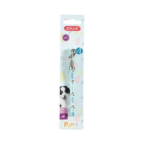 Zolux Puppy Mascot Leash 8Mm Blue