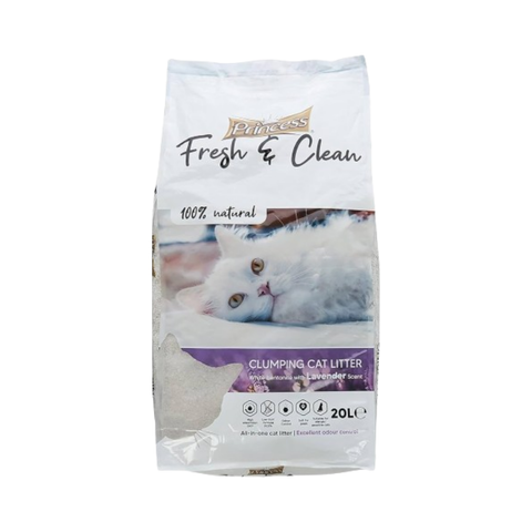 Princess Fresh & Clean Lavender Cat Litter