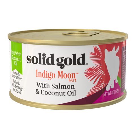 Solid Gold Indigo Moon Cat Wet Food Salmon & Coconut Oil 85g