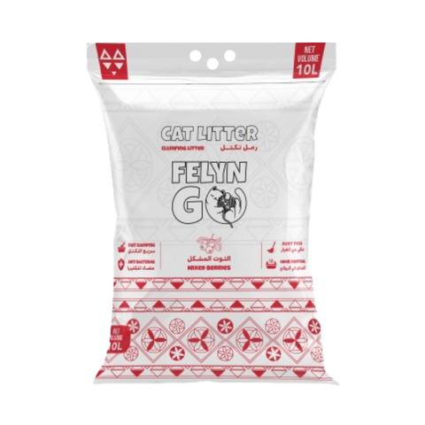 Felyn Go Cat Litter Mixed Berries 10L