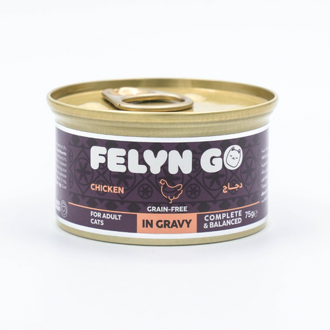 Felyn Go C&B Cans Chicken in Gravy 75g