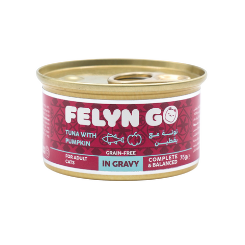 Felyn Go C&B Cans Tuna with Pumpkin in Gravy 75g