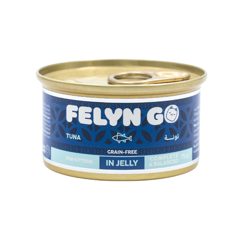 Felyn Go C&B Cans Tuna in Jelly for Kittens 75g