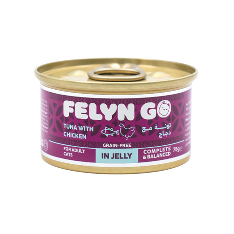 Felyn Go C&B Cans Tuna with Chicken in Jelly 75g