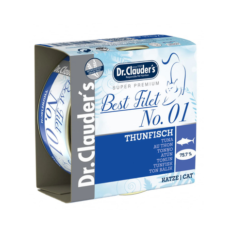 Dr.Clauders Best Filet Cans No. 1 Tuna for Cats 70g