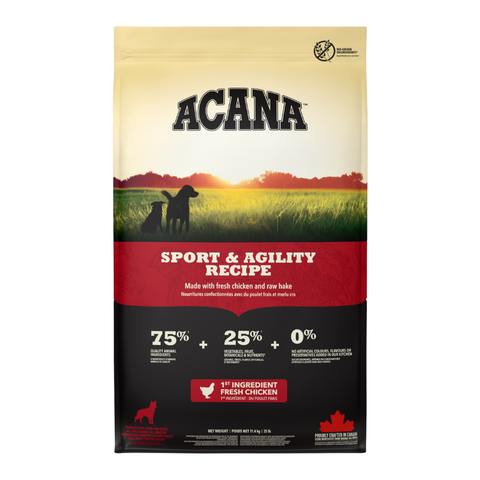 Acana Sport and Agility Dry Food Chicken for Dogs 11.4kg