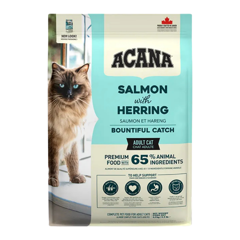 Acana Bountiful Catch Dry Food Salmon, Herring & Hake for Cats