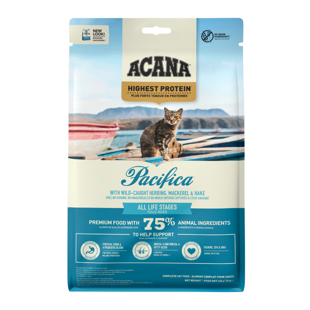 Acana Pacifica Dry Food Herring, Mackerel & Hake for Cats – Petite