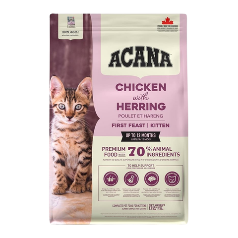 Acana First Feast Dry Food Chicken & Herring for Cats
