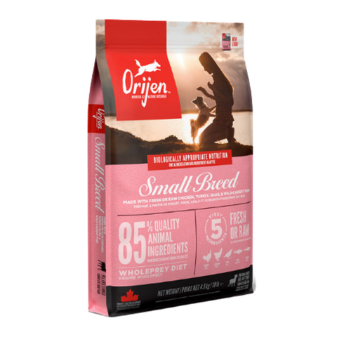 Orijen Dry Food Chicken, Turkey & Fish for S Breed Dogs
