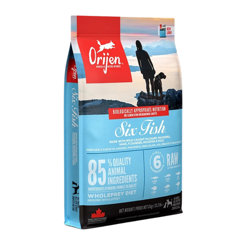 Orijen Six Fish Dry Food for Dogs