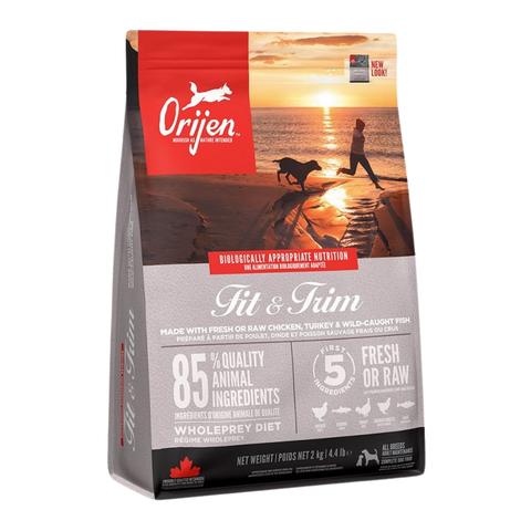 Orijen Fit & Trim Dry Food Chicken, Turkey & Fish for Dogs