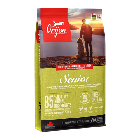Orijen Dry Food Chicken, Turkey & Fish for Senior Dogs