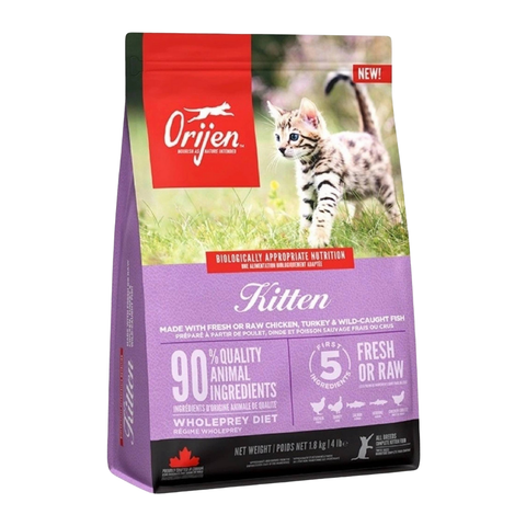 Orijen Dry Food Chicken, Turkey & Fish for Kittens