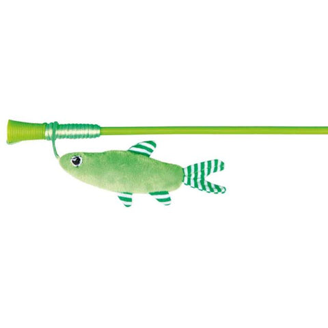 Trixie Interactive Fish Toy for Cats - Plastic stick