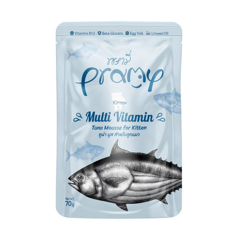 Pramy Kittens Multi Vitamin Tuna Mousse 70g