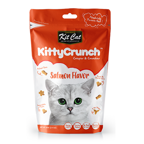 Kit Cat Kitty Crunch Salmon Flavor Treat 60g