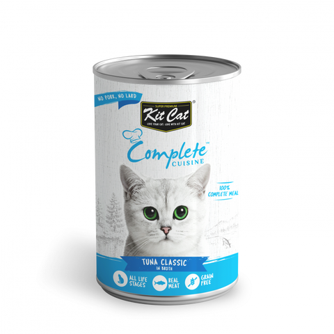 Kit Cat Complete Cuisine Tuna Classic n In Broth 150g