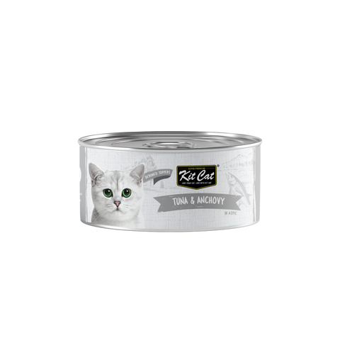 Kit Cat Deboned Tuna & Anchovy Classic 80g