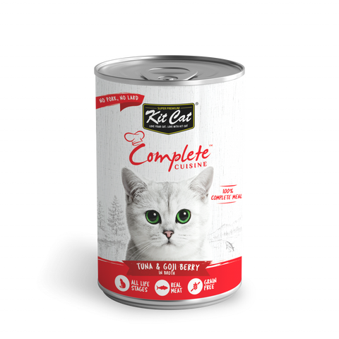 Kit Cat Complete Cuisine Tuna & Goji Berry in Broth 150g