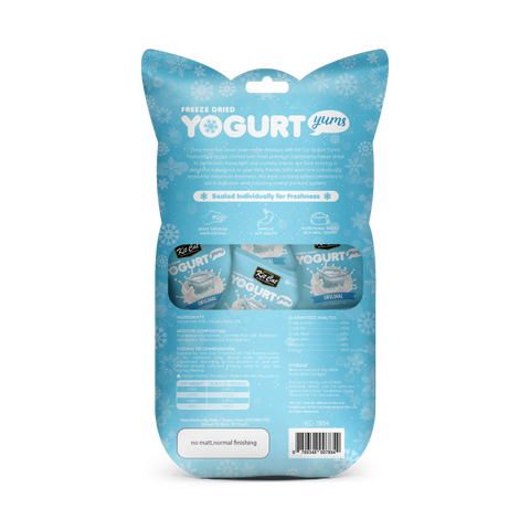 Kit Cat Freeze Dried Yogurt Yums Original (1G X 10 Bags)