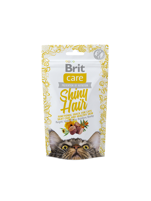 Brit Care Cat Crunchy Snack for Shiny Hair 50g