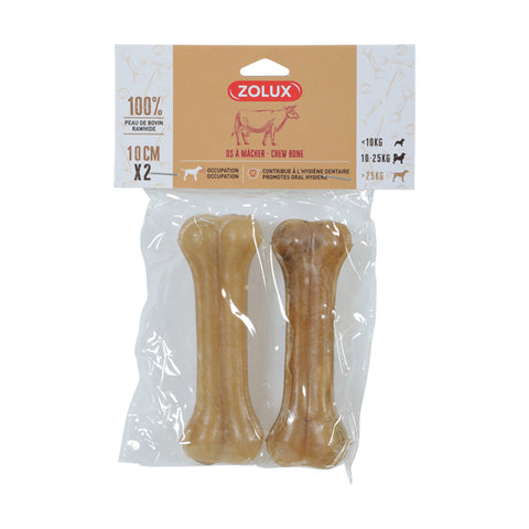 Zolux Dog Treat Pressed Bone 10cm X 2