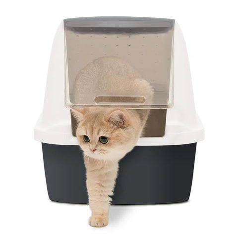 Catit Spacious Litter Box with Odor Filter- Jumpo Size