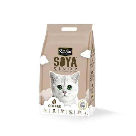 Kit Cat Soya Litter Coffee Scent for Cats 7L