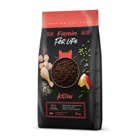 Fitmin For Life Chicken Dry Food for Kittens 1.8kg