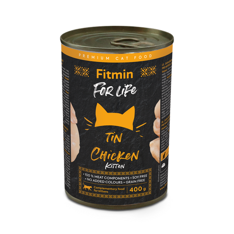 Fitmin For Life 100% Chicken in Gravy for Kittens 400g