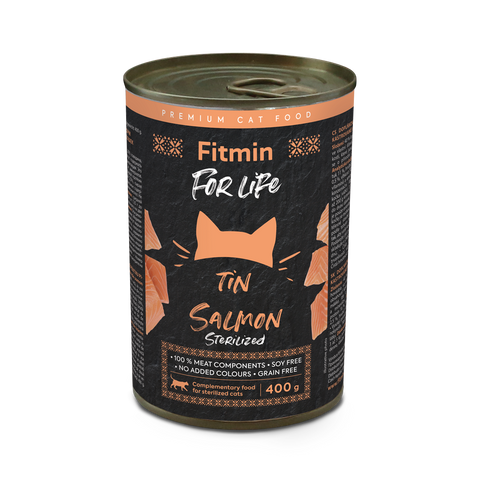 Fitmin For Life 100% Meat in Gravy for Sterilized Cats 400g