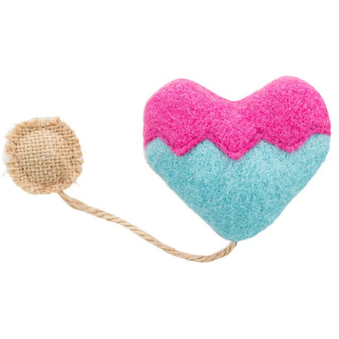 Trixie Heart Soft Toy with Catnip