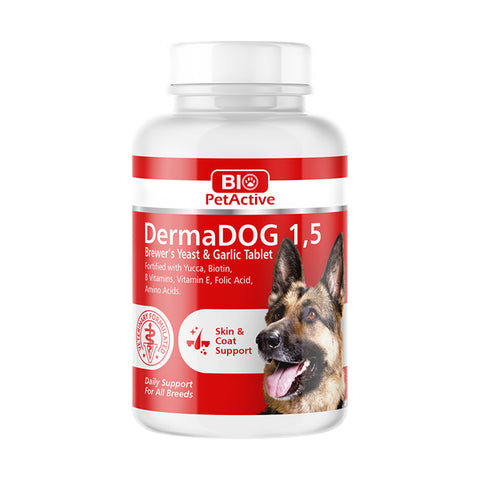 Bio PetActive DermaDog 0,5 Small Breeds Skin & Coat Support 60 Tablets 30g